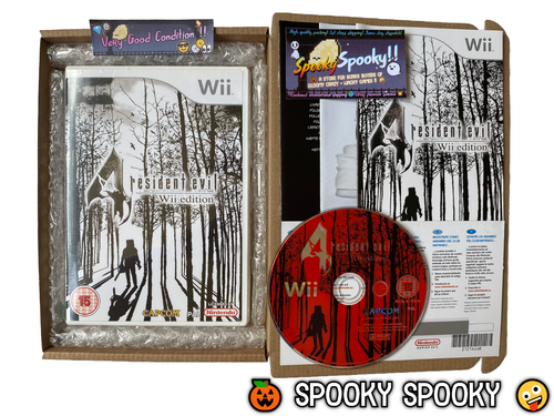Resident Evil 4 Nintendo Wii - UK PAL sehr guter Zustand - hochwertige Verpackung - Tracked