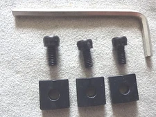 FLOYD ROSE Locking Nut Block Clamp & Screws 4  Electric Guitar Tremolo in Black