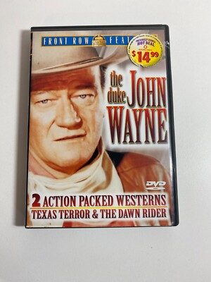The Duke John Wayne Texas Terror The Dawn Rider (DVD) *Western/Romance*