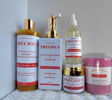 Pack de soins hydratants et anti-taches. visage et Corps