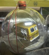 2024 M2 Walmart Christmas Ornament 1971 CHEVROLET  Van G10 Shell Gas