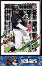 Eloy Jimenez 2021 Topps Holiday #HW183 Chicago White Sox Baseball