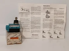 Honeywell Micro Switch BZE6-2RN80 Medium Duty Snap Action Plunger Limit Switch