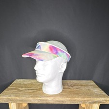 Women&rsquo;s Adidas Visor Hat - One Size Fits All - Rainbow Dye Colorway