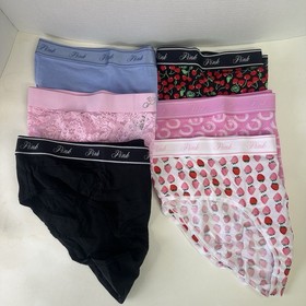 Victoria&rsquo;s Secret PINK Underwear Lot 30 Pairs + 2 Bras NWT L XL 2XL