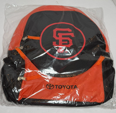 San Francisco SF Giants Brandon Crawford Backpack w/ Cape SGA 4/16/2017 - NEW!