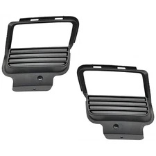 Tow Eye Covers Fog light Lower bumper grill Set of 2 Left & Right for Ford Pair