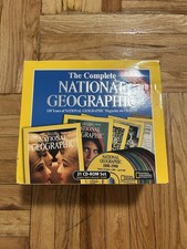 National Geographic Magazine 110 Years 31 CD-ROM Set Complete - Open Box