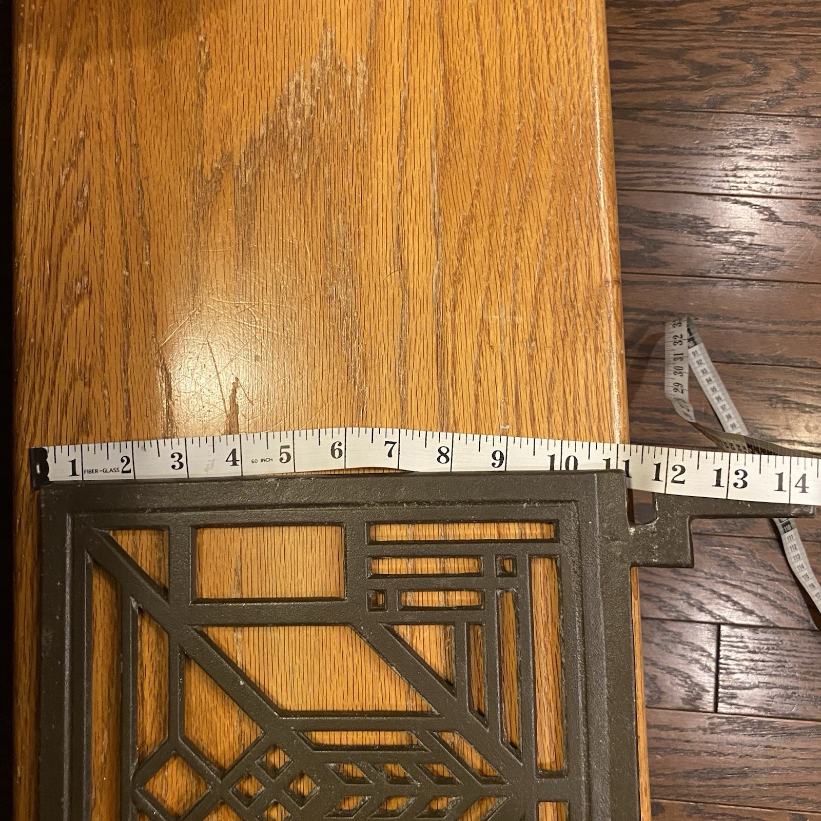 Frank Lloyd Wright Lake Geneva Hotel Design Magazine Rack Cast Iron Metal