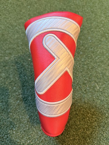 Scotty Cameron FOR TOUR USE ONLY Red & Silver Industrial CIRCLE T Headcover