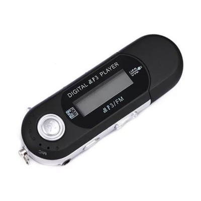USB Digitaler MP3 Musikplayer mit LCD-Bildschirm 32GB TF-Karte & FM-Radio Music