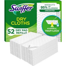 Sweep  Mop, Dry Pads Refill, Floor Cleaner for Dirt, Dust, Hair, Cleaning