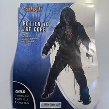 Spirit Halloween ROTTEN TO THE CORE COSTUME Medium 8-10