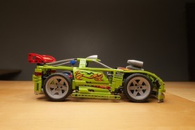 LEGO Racers 8649 Nitro Menace 2005 & 8140 Tow Trasher 2007 combo