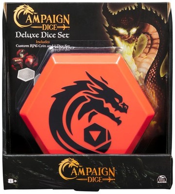 , Campaign Dice, Premium Dice to Go, Set of Polyhedron Dice for RPG & Board G...