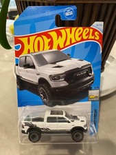 2024 Hot Wheels #24 Factory Fresh 3/10 2020 RAM 1500 REBEL White w/Gray Beadloc