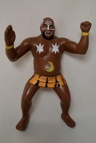 1987 WWF wwe LJN Kamala Figure Titan Sports Vintag...
