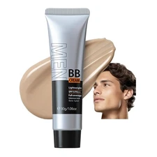 AKARY Hydrating Men BB Cream SPF 15 PA++, Full-Coverage Foundation&Concealer, Me