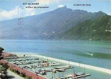 73 LE BOURGET DU LAC LE PORT DE PLAISANCE ET LA DENT DU CHAT