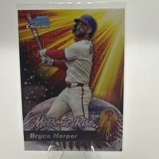 2025 Bowman Chrome - Meteoric Rise Bryce Harper #MR-14 Mojo Refractor