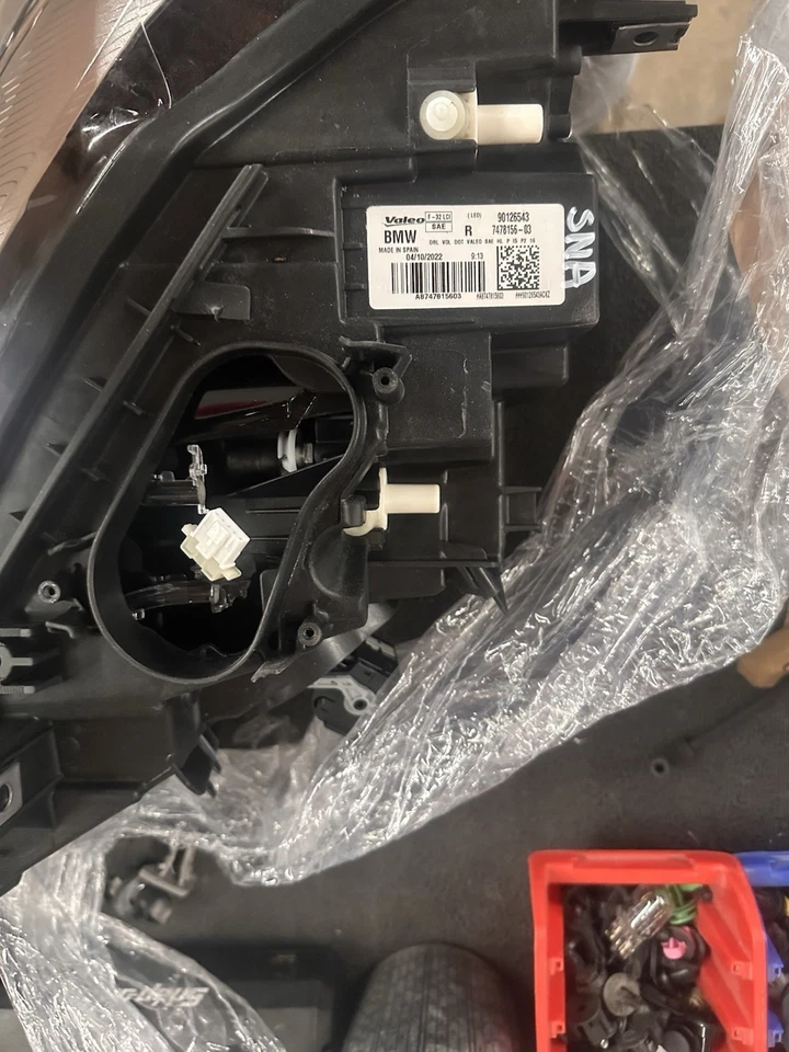 7478153 全新宝马 M4 F82 F83 LCI LED 车头灯乘客 RHD 完整 — 第 4/4 张图片