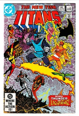 New Teen Titans #32 (1983, Marvel) Key Issue, 1st App. Thunder & Lightning