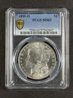 1890-O Morgan Silver Dollar PCGS MS63