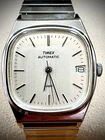 Vintage Timex Automatic 1983 E-Line 34mm Its Original-not a reissue. Running!