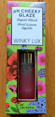 WINKY LUX pH Cheeky Glaze Liquid Blush Pink Rose 6 ml/.21 fl. ozBRAND NEW in Box