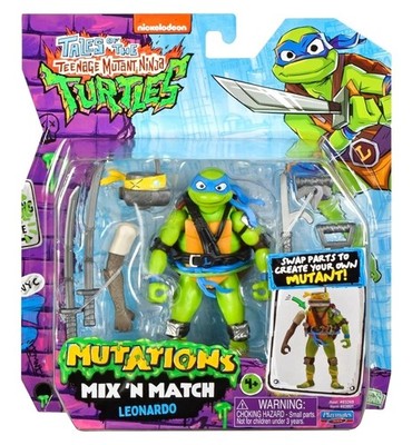 Mix n Match Leonardo TMNT Monster Mutants Action Figure 4.5 inch