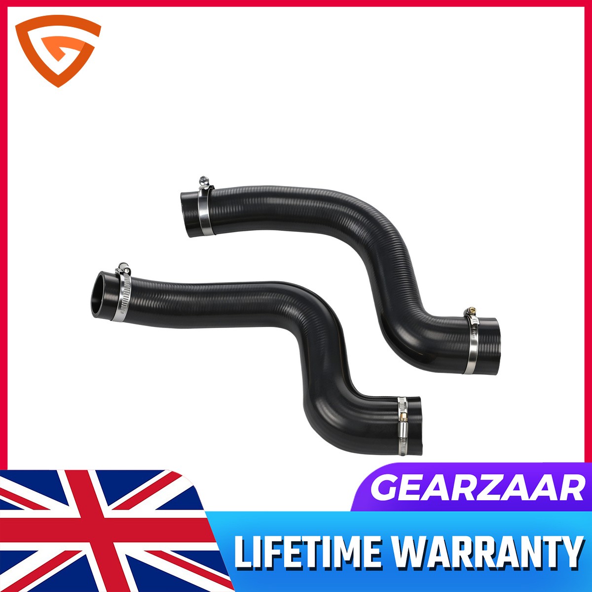 UPPER LEFT RIGHT INTERCOOLER HOSE FOR RANGE ROVER L322 & SPORT 3.6 TDV8 Gearzaar