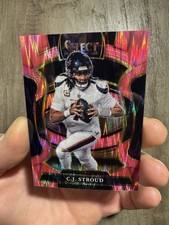 2025 Panini Select - Concourse C.J. Stroud #34 Pink Shock Prizm