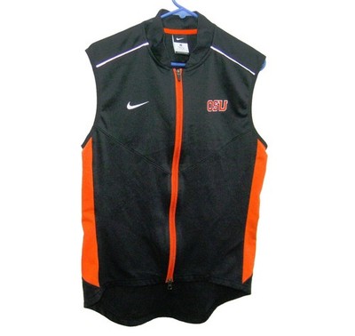 OREGON STATE Beavers Women's (Size Medium) Sleeveless NIKE Cycling Jersey OSU