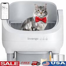 Automatic Self Cleaning Cat Litter Box Smart App Control Infrared Sensors Quiet
