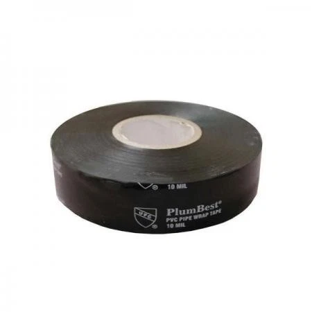JONES STEPHENS T17102 Pipe Wrap Tape 100' 10MIL PVC Black Domestic - Picture 1 of 7