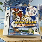 Sonic Rush Adventure Nintendo DS Cartridge PAL Sega Video Game