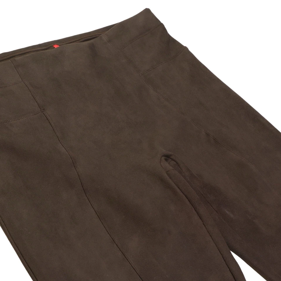 Леггинсы эластичные Spanx из искусственной замши желтовато-коричневые серо-коричневые женские размер 2X высокая посадка - Изображение 2 из 4