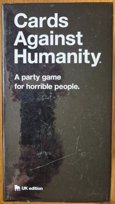 Cards Against Humanity UK Edition Kartenspiel Erwachsene, GEBRAUCHT, KOSTENLOSER VERSAND NACH UK