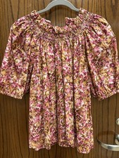 J. Top donna Crew medio luminoso floreale 