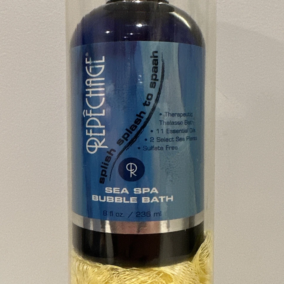 Repechage Sea Spa Bubble Bath 8oz/236ml Gift Tube With Loofah - Image 2 of 2