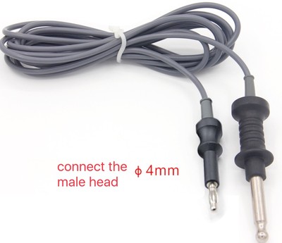1pcs Universal 8-4 common head unipolar coagulation electric coagulation line