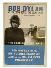 Bob Dylan Affiche No Direction Tôt Shot De Lui Promo