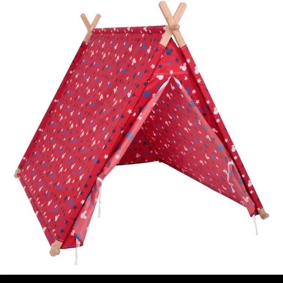 Barraca Disney Evergreen Kids Mickey Mouse quadro A vermelha 47x42x42 nova com etiquetas - Imagem 2 de 3