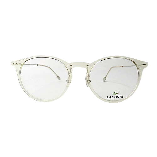 New LACOSTE Eyeglasses L2846 662 Nude Transparent Optical Frame 49 19 145