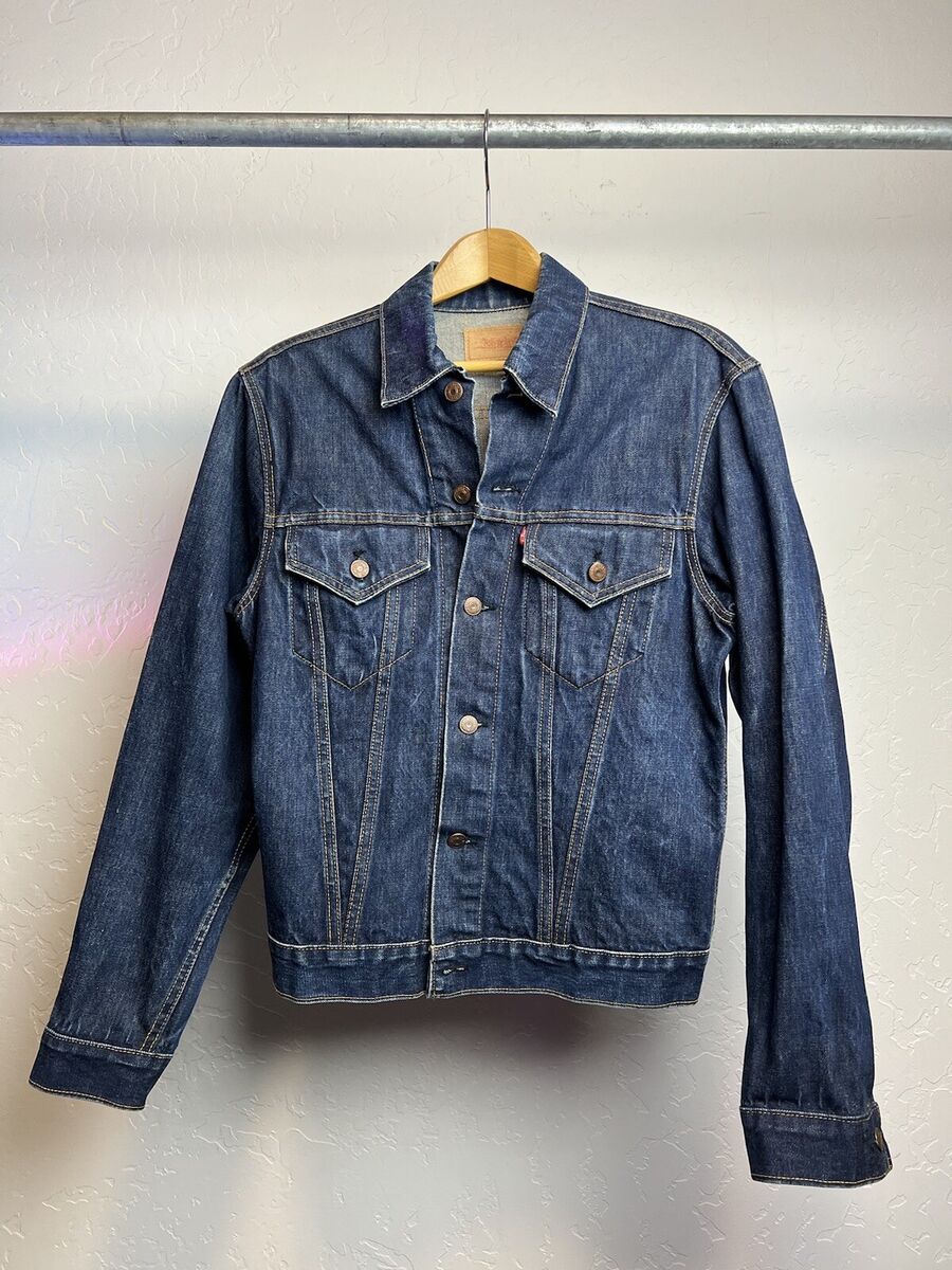 Vintage 1960s Big E Type 3 Denim Trucker Jacket - Size M Vintage 1960s Big E Type 3 Denim Trucker Jacket - Size M