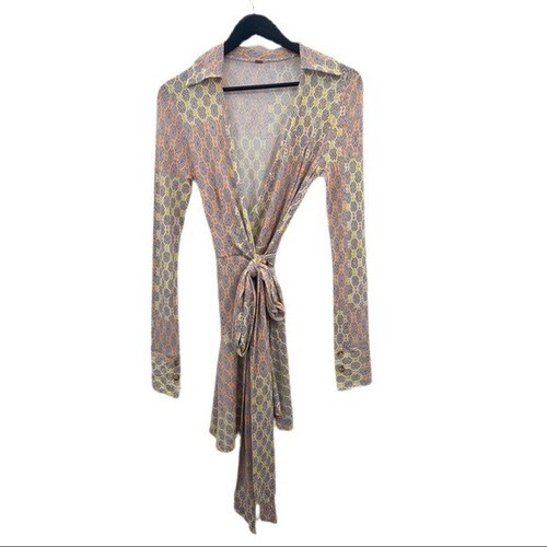 Rhetta Wrap Dress Light Combo 