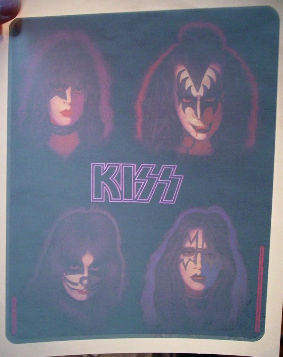 【超レア！】1978年 KISSソロアルバム 大判ポスター 超レア！】1978年 KISSソロアルバム 大判ポスター 超レア