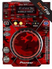 Pioneer CDJ-400 Skin | Camo Red | Protective Decal | StyleFlip Skins