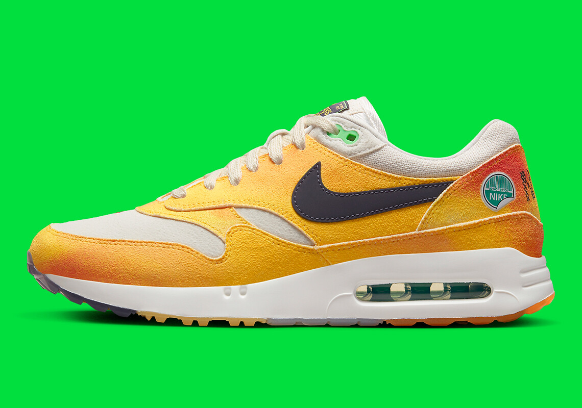 Кроссовки Nike Air Max 186 OG G NRG M23, всегда свежие, желтые, с большим пузырем, DV6802-007, размер 15