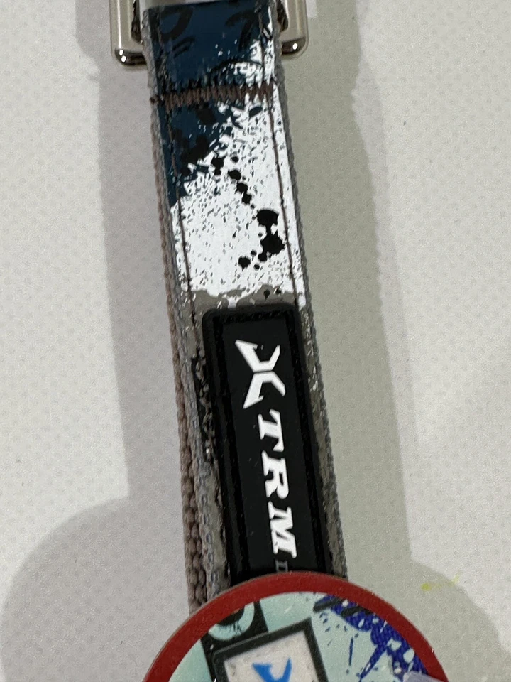 Trixie X-TRM Hundeleine M-L 1.20 M/20mm Schwarz/Grau Hund Dog Leine HLF8 - Bild 4 von 4